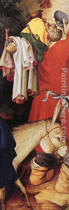 Melchior Broederlam The Flight into Egypt (detail)